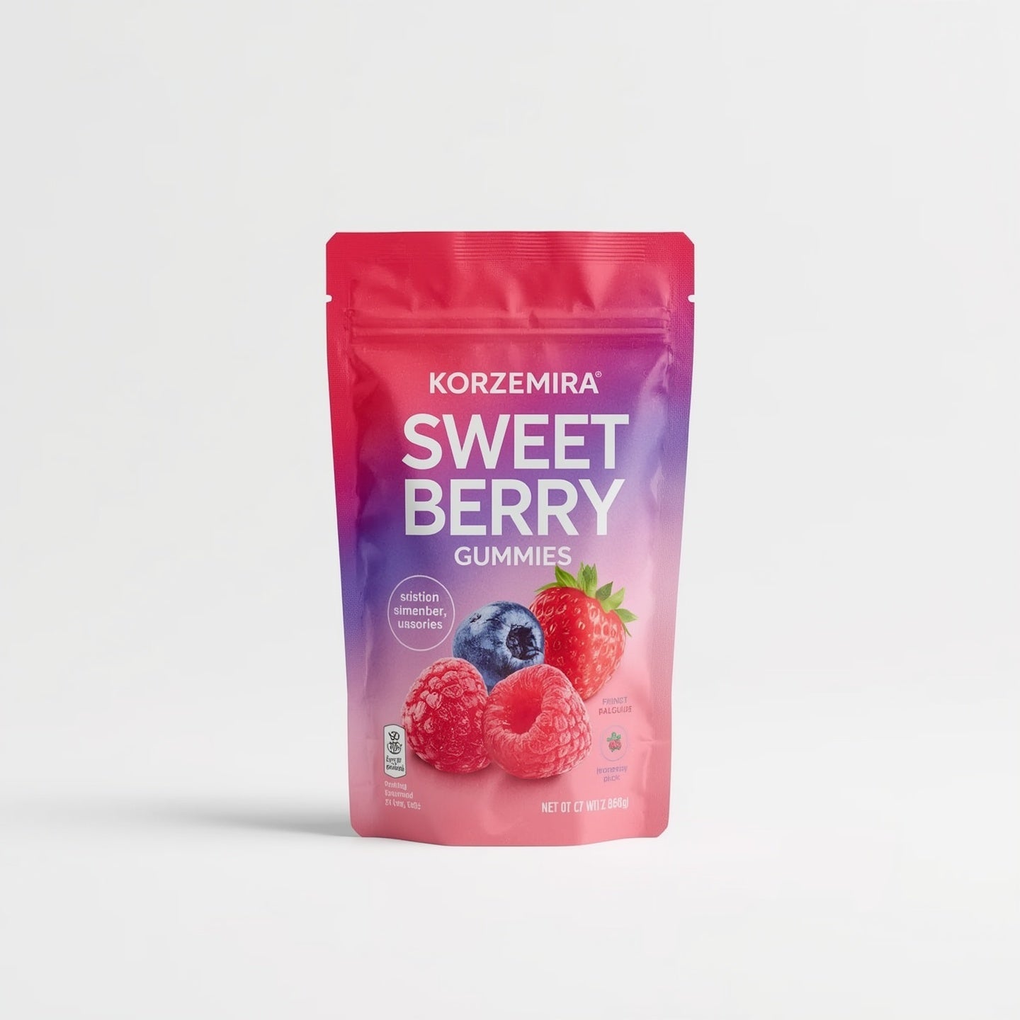 Korzemira Sweet Berry Gummies